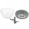 Hachoir Mixeur Manuel JATA HMAQ4557 400ml - Gris